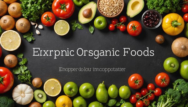 Les conseils d'experts pour intégrer les aliments bio dans votre régime alimentaire